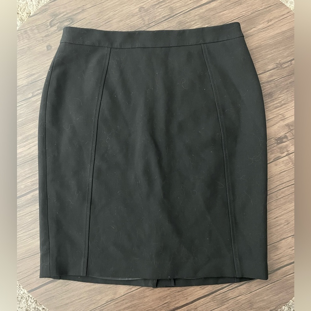 Halogen Gray Knee-Length Pencil Skirt